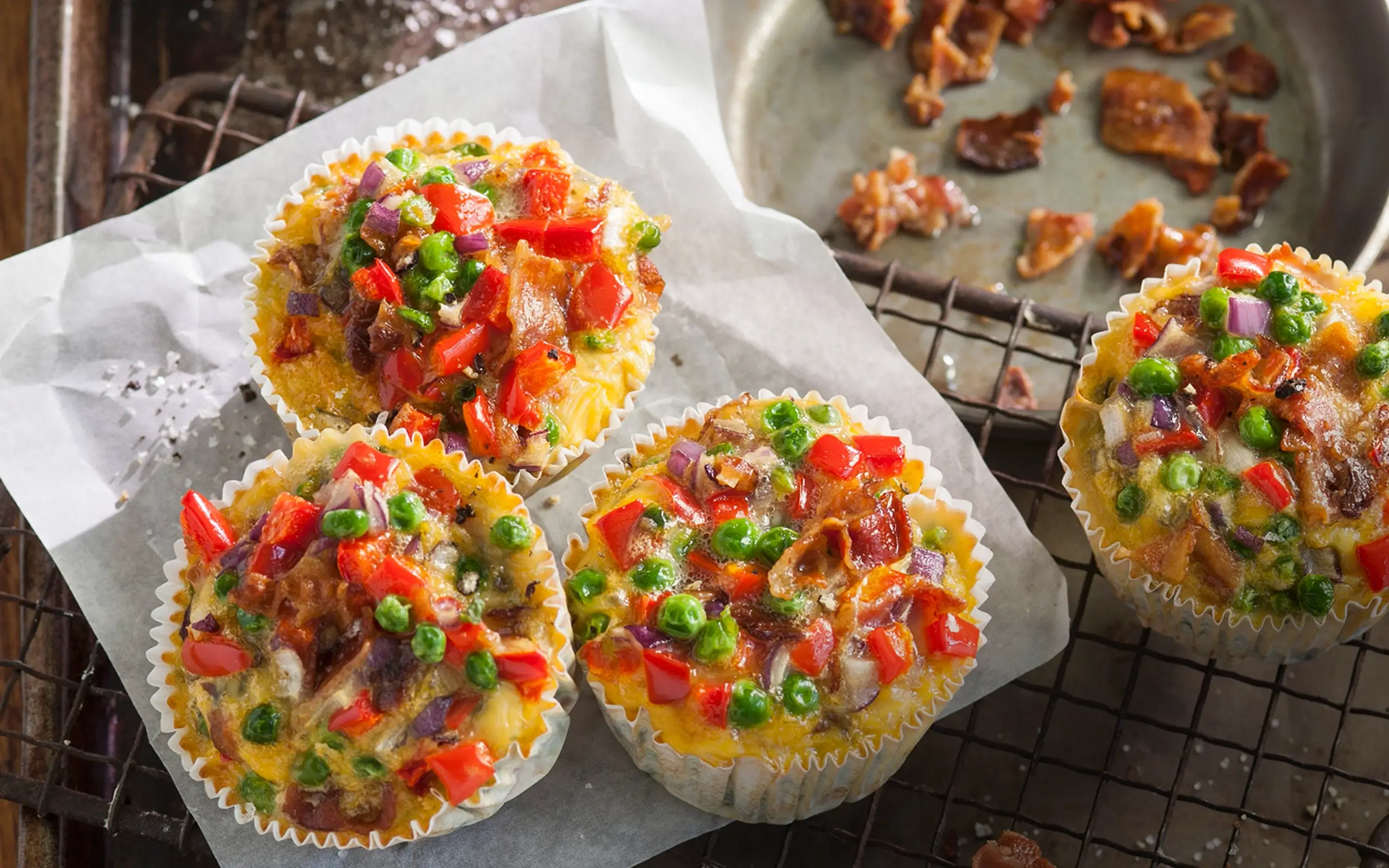 Coverbild von Bunte Gemüsemuffins
